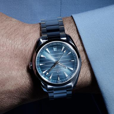 OMEGA Seamaster Aqua Terra Summer Blue 41 Referenz: 220.10.41.21.03.005 Produktbild 2