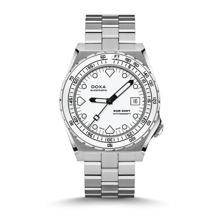 Doxa Sub 600T Whitepearl cover url