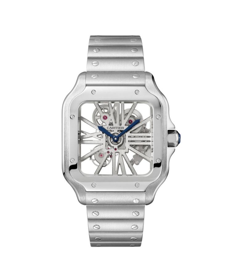 Cartier Santos de Cartier Skelettiert Referenz: WHSA0015 cover url