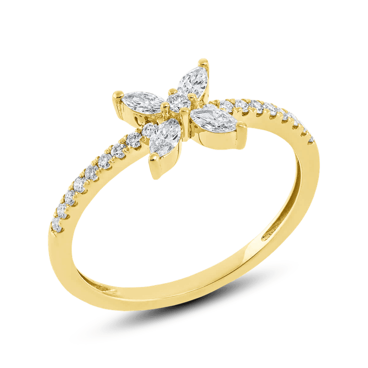 ALTHERR Diamonds Modern Ring Navette 0,33 ct. Größe 57 cover url