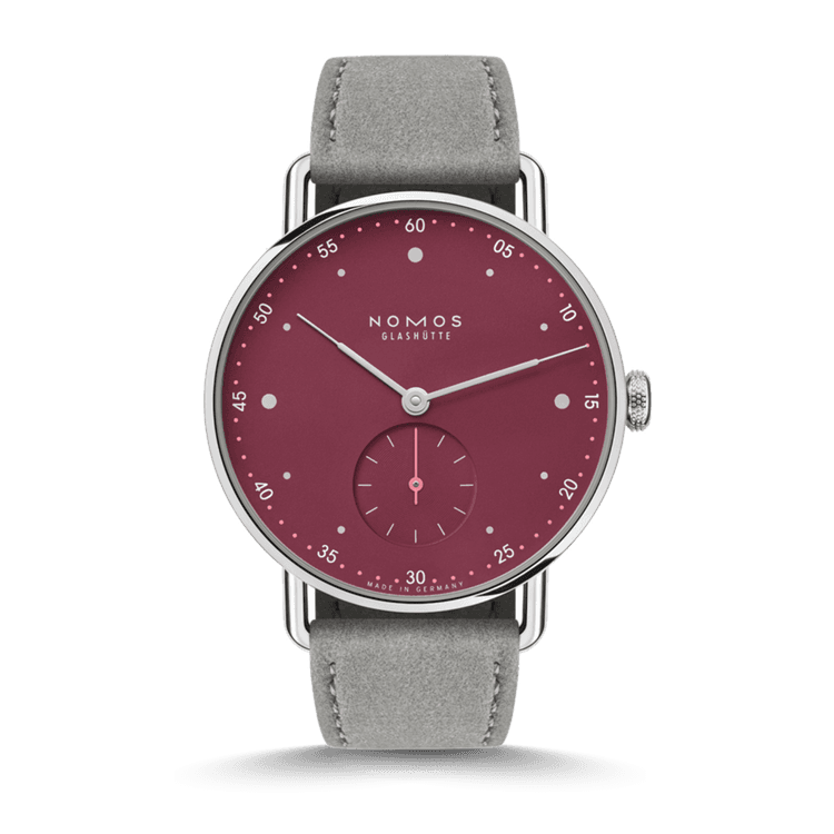 NOMOS Glashütte Metro 33 Muted Red Referenz: 1123 cover url