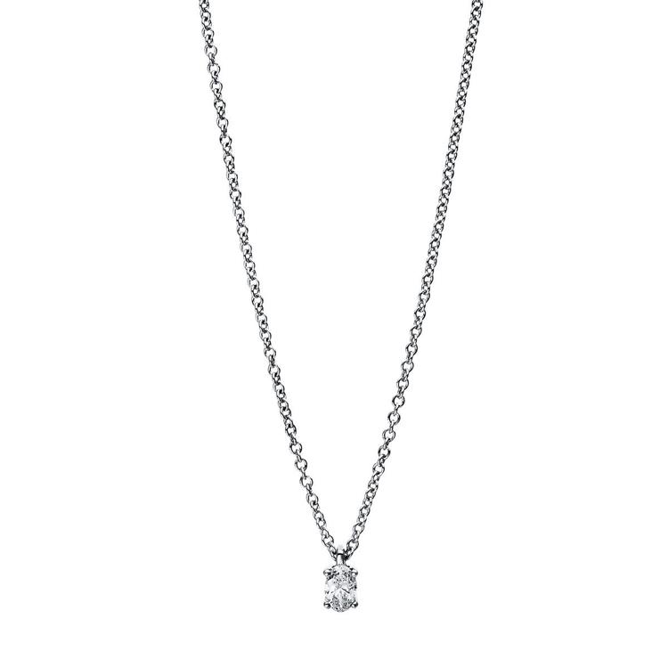 ALTHERR Diamonds Classic Collier 4er-Krappe Oval 0,09 ct. Referenz: 4E459W8-5 cover url