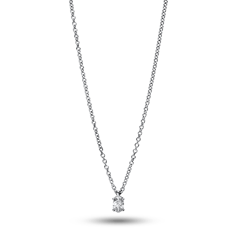 ALTHERR Diamonds Classic Collier 4er-Krappe Oval 0,09 ct. cover url