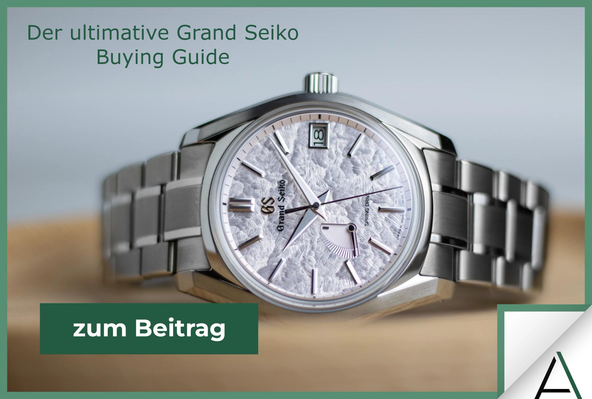 Mit ALTHERR Grand Seiko Uhren online kaufen