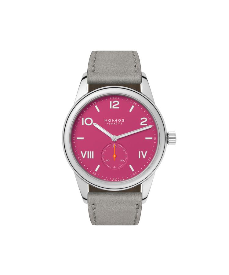 NOMOS Glashütte Club Campus 38 Deep Pink CPO Referenz: 728CPO cover url