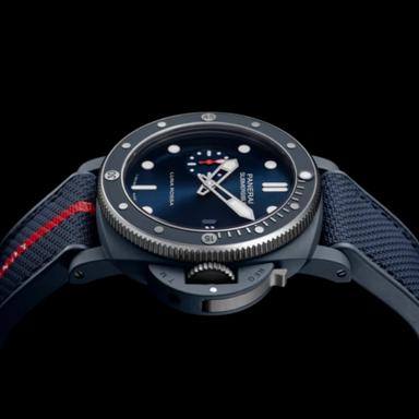 Panerai Submersible QuarantaQuattro Luna Rossa Ti-Ceramitech™ Referenz: PAM01466 Produktbild 2