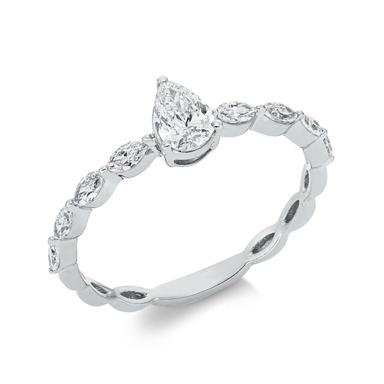 ALTHERR Diamonds Modern Ring Tropfen 0,62 ct. Größe 52 Referenz: 1FA04W852-1 Produktbild 0