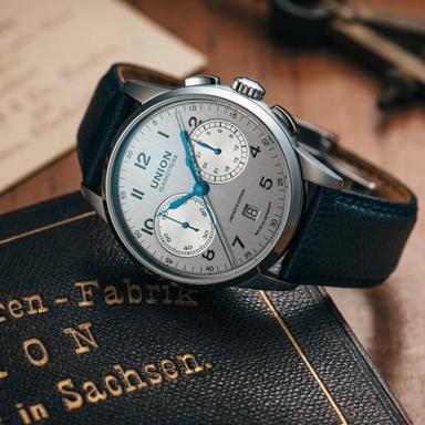 UNION Glashütte 1893 Johannes Dürrstein Edition Chronograph Referenz: D007.459.16.032.09 Produktbild 1