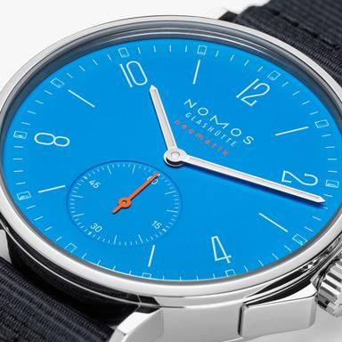 NOMOS Glashütte Ahoi Neomatik Signalblau Referenz: 562 Produktbild 2