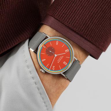 NOMOS Glashütte Tangente 38 Datum Sportbunt Referenz: 179.S28 Produktbild 2