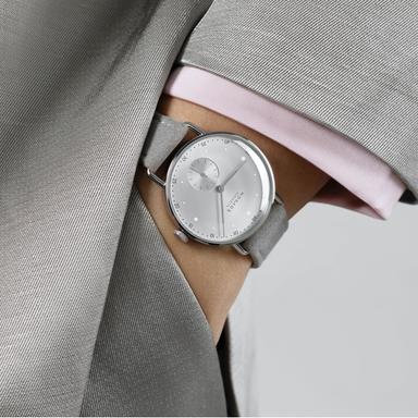 NOMOS Glashütte Metro 33 All Silver Referenz: 1122 Produktbild 4