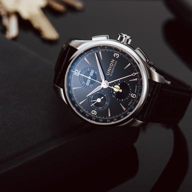 UNION Glashütte Belisar Chronograph Mondphase Referenz: D014.425.16.057.01 Produktbild 3