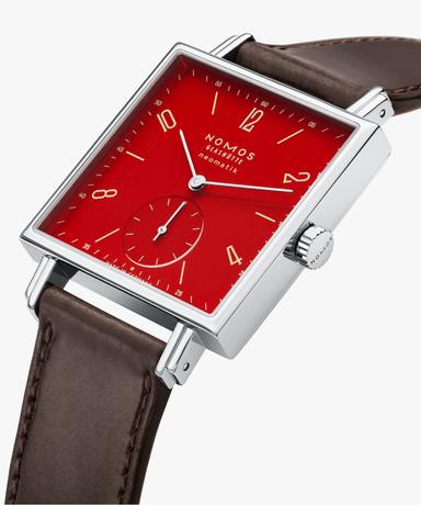 NOMOS Glashütte Tetra Neomatik Red - 175 Years Watchmaking Glashütte Referenz: 421.S2 Produktbild 2