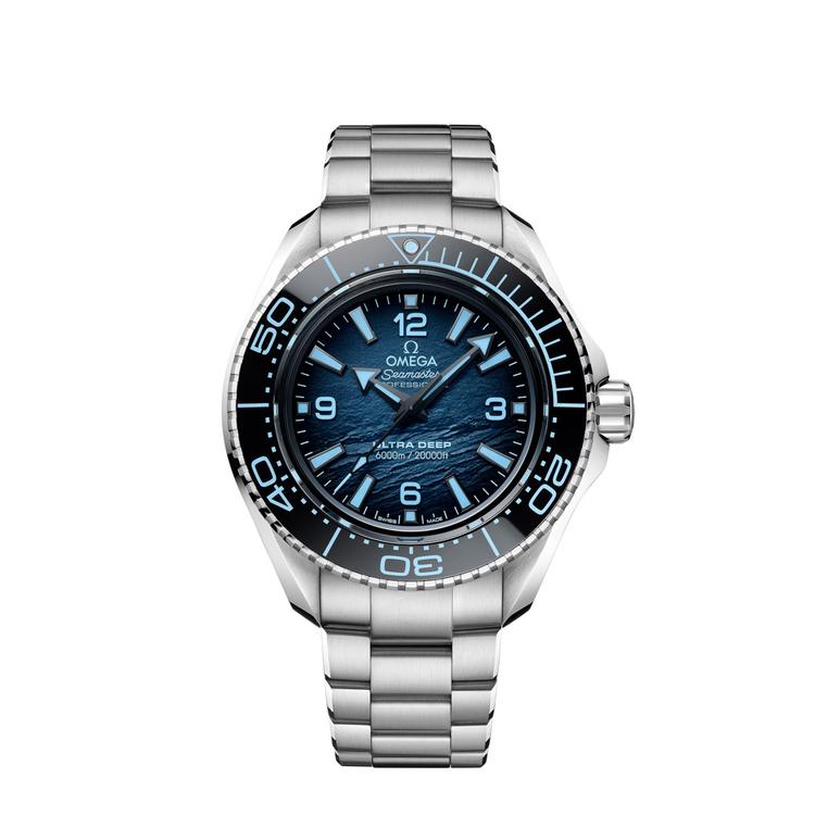 OMEGA Seamaster Planet Ocean Ultra Deep Summer Blue 45.5 Referenz: 215.30.46.21.03.002 cover url