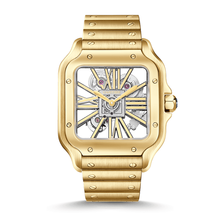 Cartier Santos de Cartier Skelettiert Referenz: WHSA0042 cover url